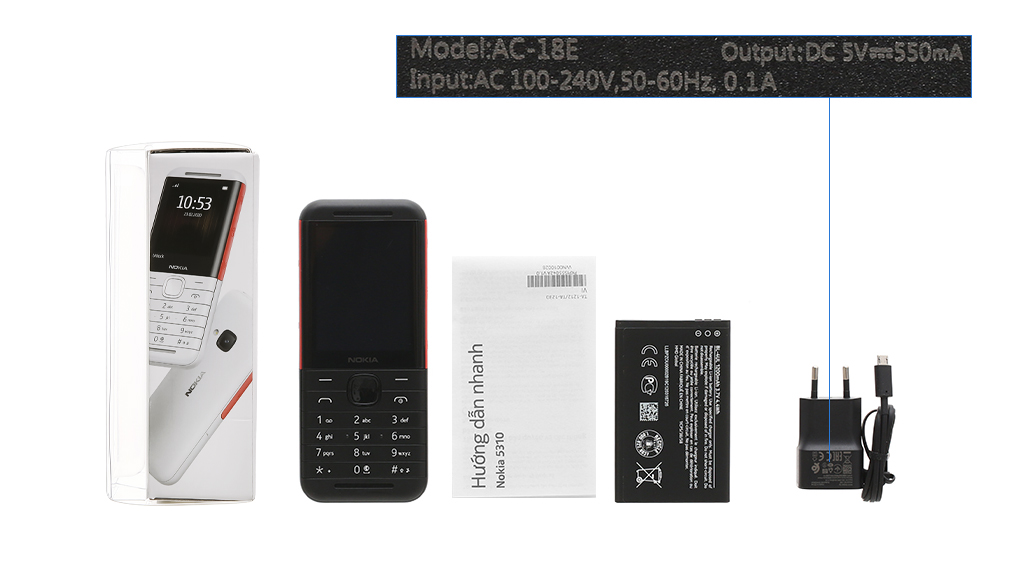 Bộ sản phẩm gồm: Hộp, Pin, Sách hướng dẫn, Sạc liền cáp MicroUSB