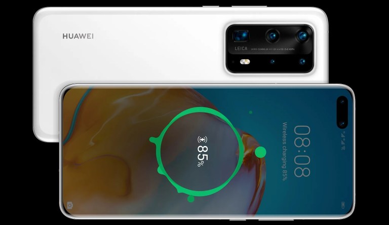 Điện thoại Huawei P40 Pro Plus | Hỗ trợ sạc nhanh 40 W có dây lẫn không dây