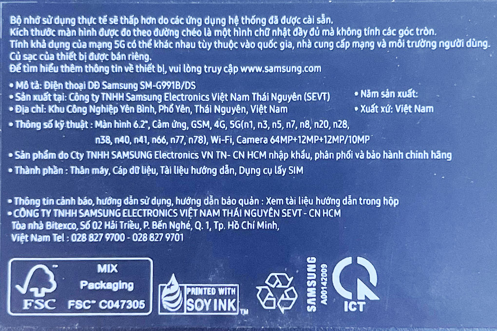 Điện thoại Samsung Galaxy S21 5G