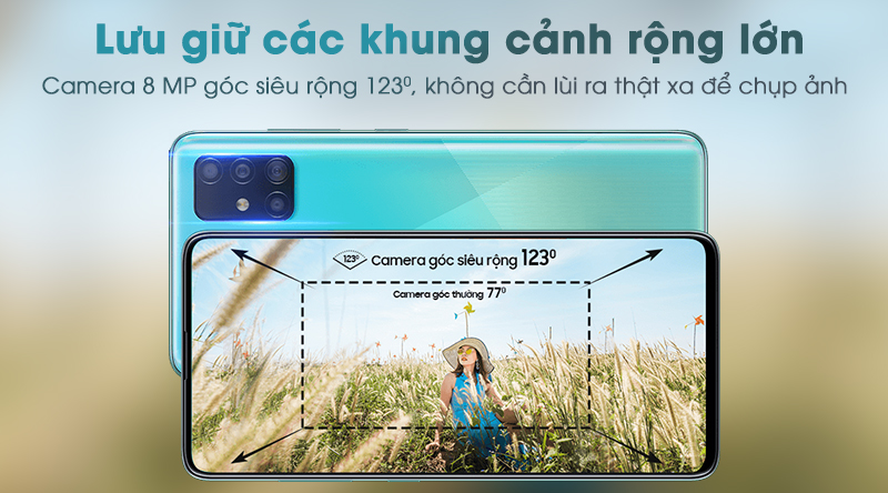 Điện thoại Samsung Galaxy A51 (8GB/128GB)