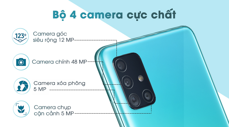 Điện thoại Samsung Galaxy A51 (8GB/128GB)