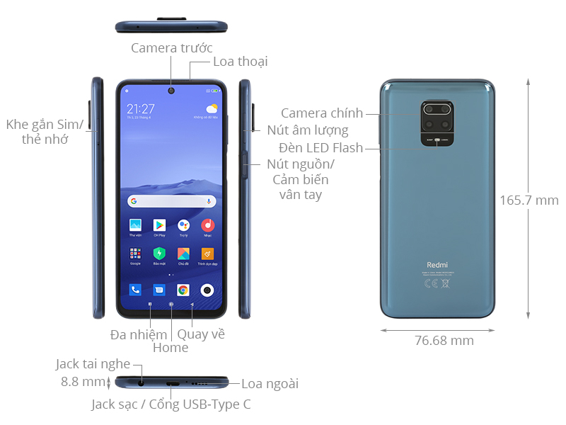 Xiaomi Redmi Note 9 Pro (6GB/128GB)