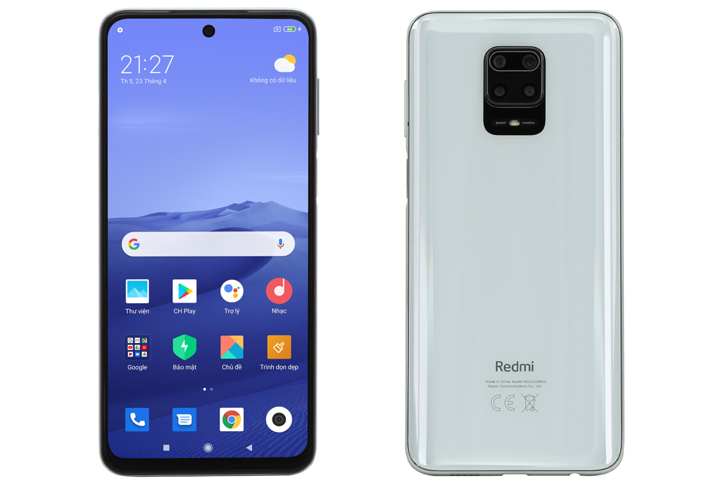 Điện thoại Xiaomi Redmi Note 9 Pro (6GB/128GB) Màu Trắng