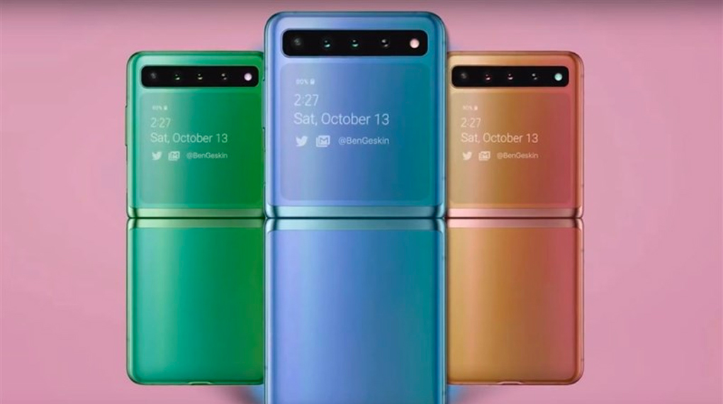 Samsung Galaxy Z Flip mới - Nhiều màu sắc đi kèm