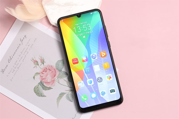 Điện thoại Huawei Y6p (Nền tảng Huawei Mobile Service) Màu Đen
