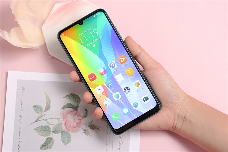 Điện thoại Huawei Y6p (Nền tảng Huawei Mobile Service) Màu Xanh lá