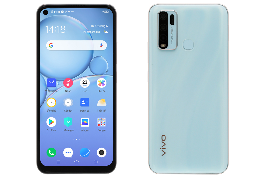 Điện thoại Vivo Y30 Màu Trắng