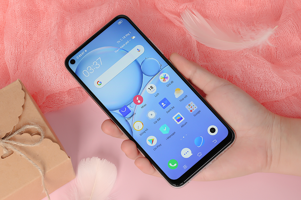 Điện thoại Vivo Y30 Màu Trắng