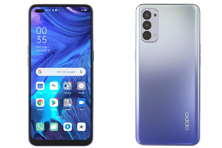 Điện thoại OPPO Reno4 Màu Tím