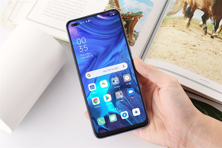 Điện thoại OPPO Reno4 Màu Tím