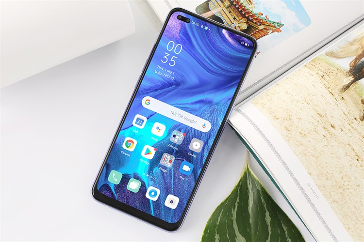Điện thoại OPPO Reno4 Màu Tím