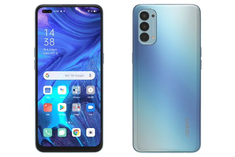 Điện thoại OPPO Reno4 Màu Xanh Dương