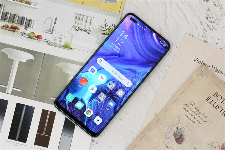 Điện thoại OPPO Reno4 Màu Xanh Dương