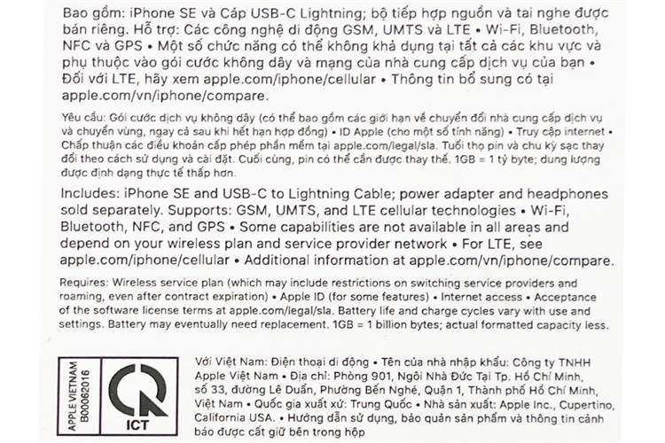 Điện thoại iPhone SE 256GB (2020) Màu Trắng