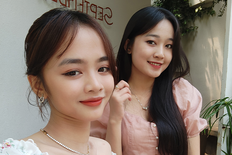 Điện thoại Xiaomi Redmi Note 10 (6GB/128GB) | Ảnh chụp selfie