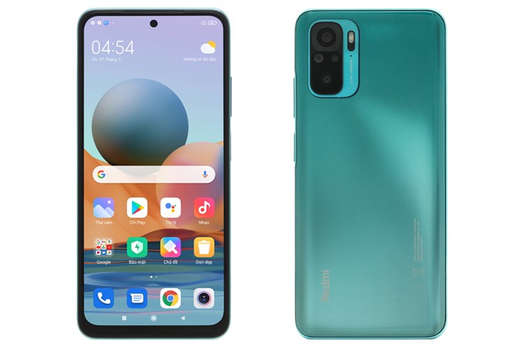Điện thoại Xiaomi Redmi Note 10 (6GB/128GB) Màu Xanh lá