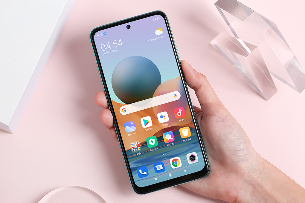 Điện thoại Xiaomi Redmi Note 10 (6GB/128GB) Màu Xanh lá