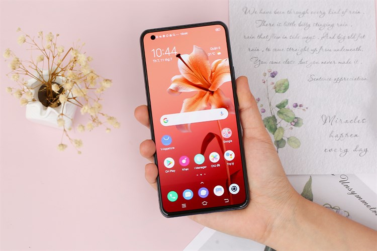 Điện thoại Vivo X50 Màu Đen