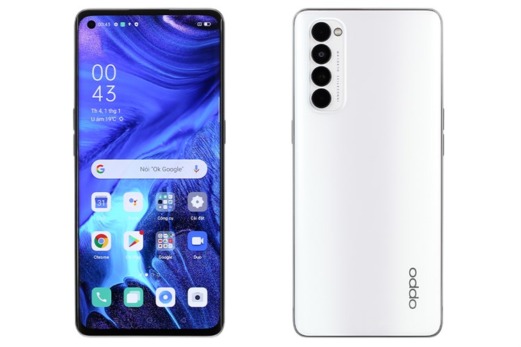 Điện thoại OPPO Reno4 Pro Màu Trắng