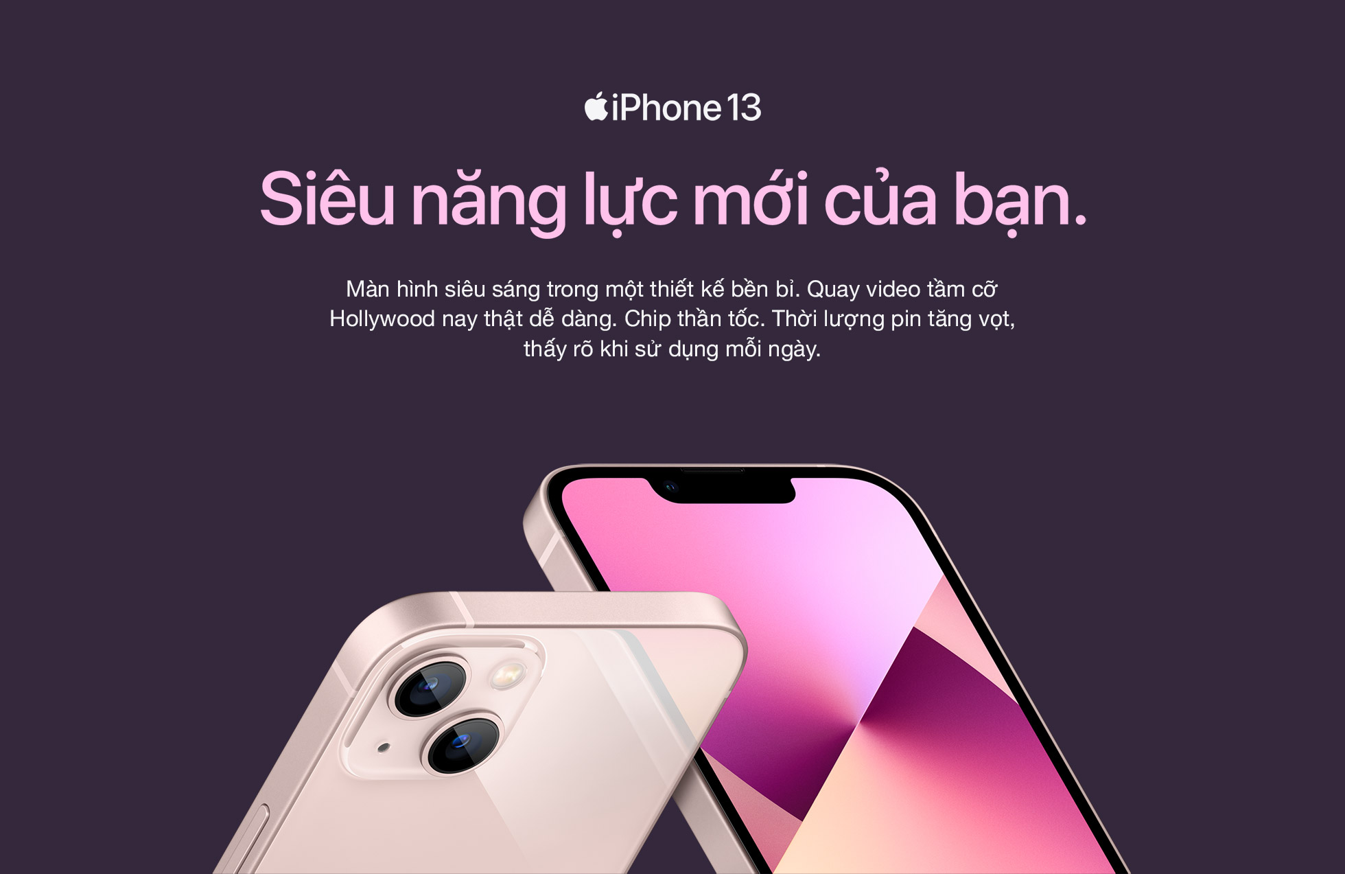 iPhone 13 Tính Năng & Thông Số Kỹ Thuật
