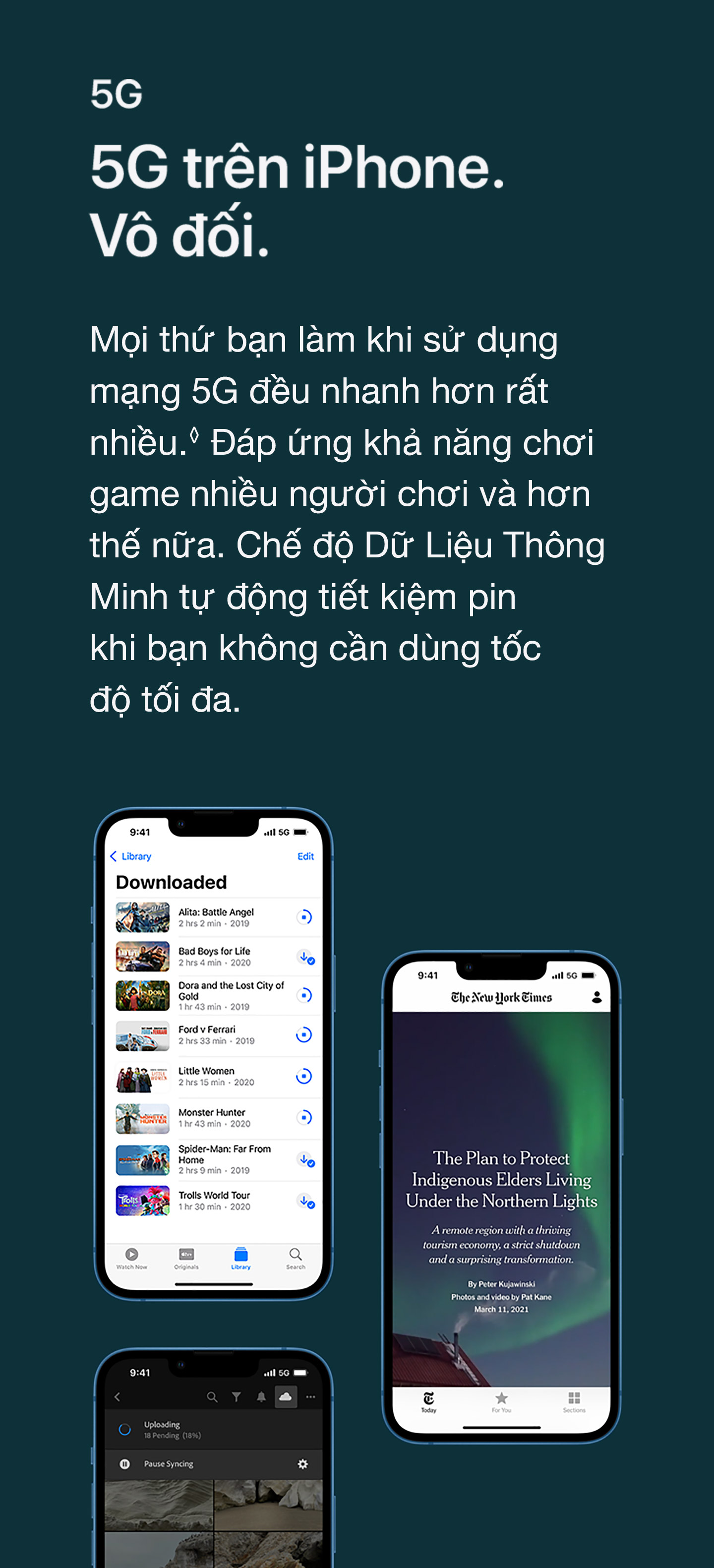 iPhone 13 Kết nối 5G