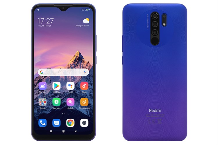 Điện thoại Xiaomi Redmi 9 (3GB/32GB) Màu Tím