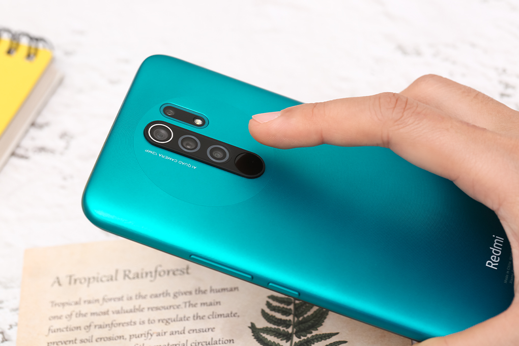 Điện thoại Xiaomi Redmi 9 (3GB/32GB) Màu Xanh lá