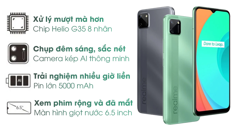 Realme C11 - Chính hãng, trả góp