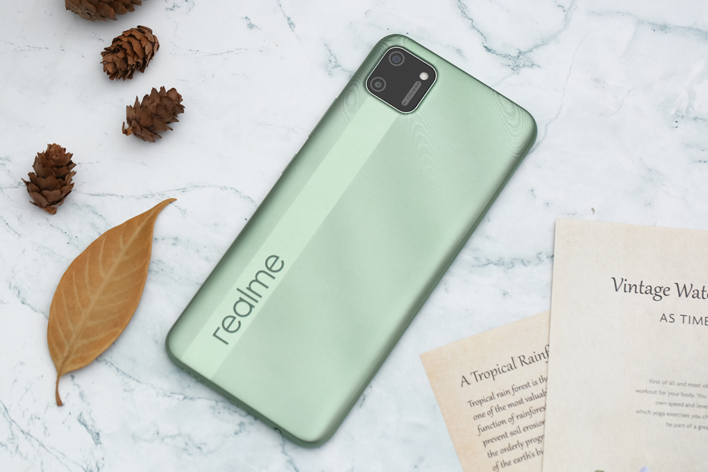 Điện thoại realme C11 Màu Xanh lá
