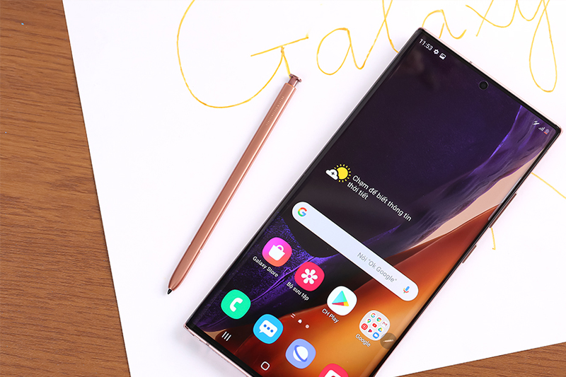 Bút S Pen đi kèm với điện thoại Samsung Galaxy Note 20 Ultra 5G