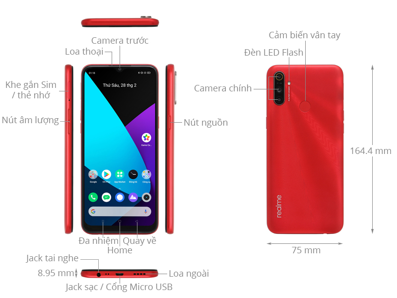 realme C3 (3GB/64GB)