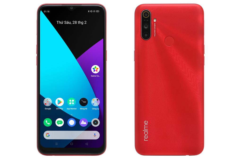 Điện thoại realme C3 (3GB/64GB) Màu Đỏ