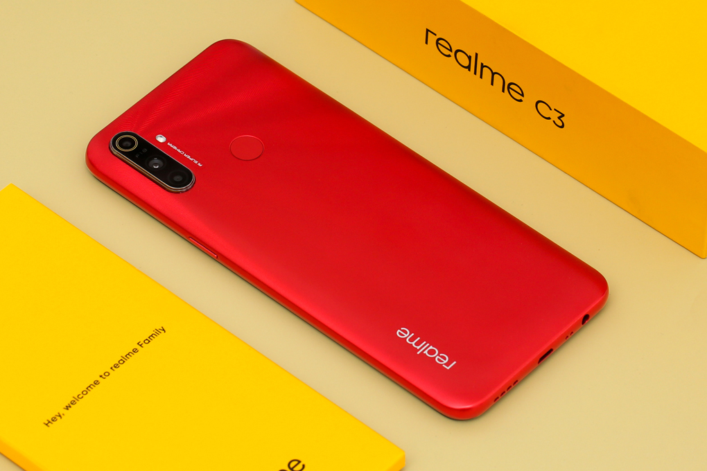 Điện thoại realme C3 (3GB/64GB) Màu Đỏ