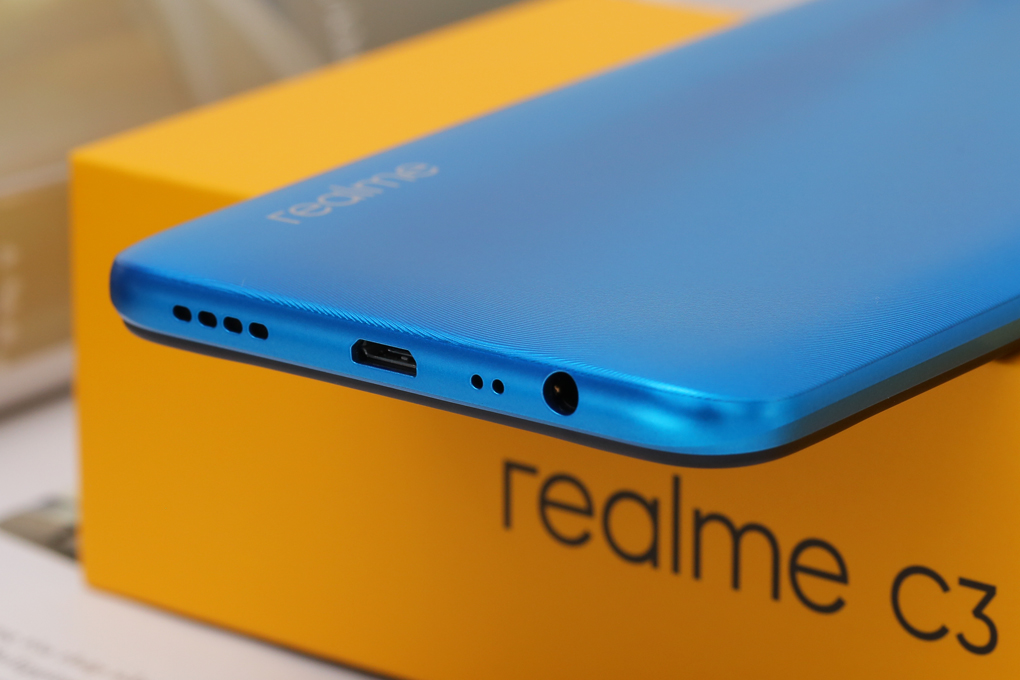 Điện thoại realme C3 (3GB/64GB) Màu Xanh Dương