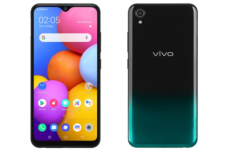 Điện thoại Vivo Y1s Màu Đen