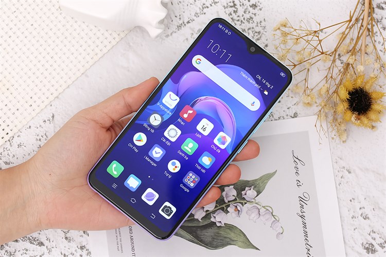 Điện thoại Vivo Y1s Màu Xanh Dương