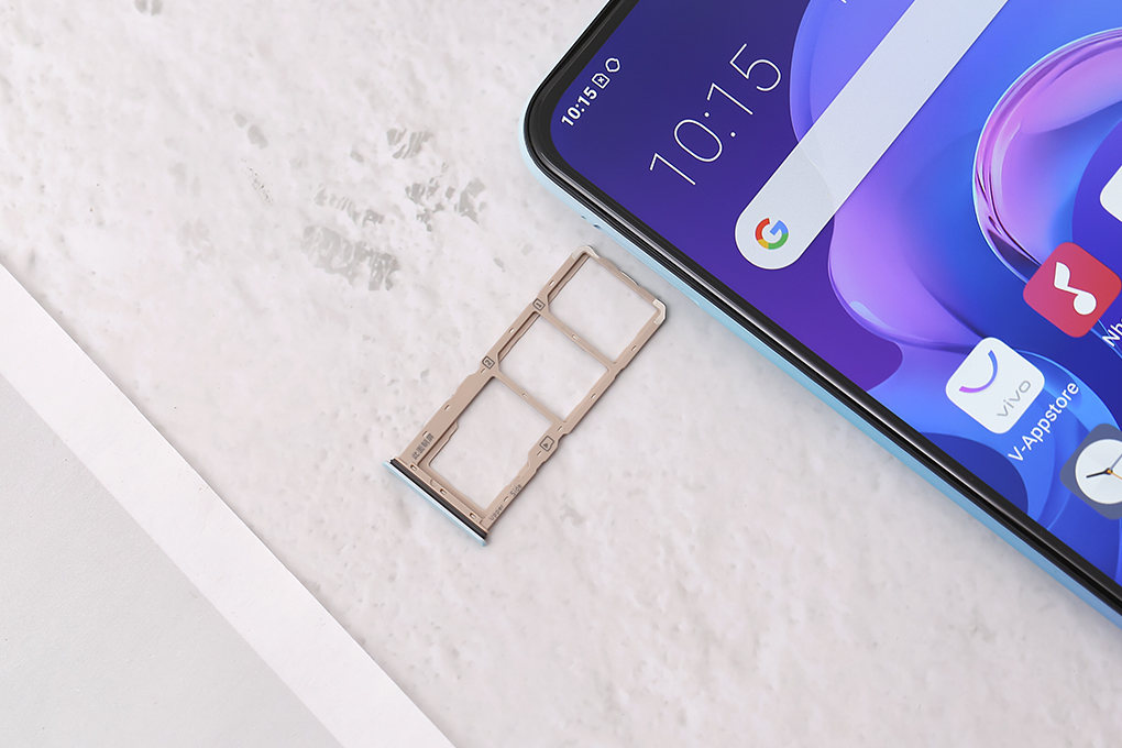 Điện thoại Vivo Y1s Màu Xanh Dương