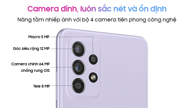 Điện thoại Samsung Galaxy A72