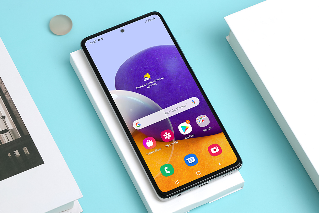 Điện thoại Samsung Galaxy A72 Màu Trắng