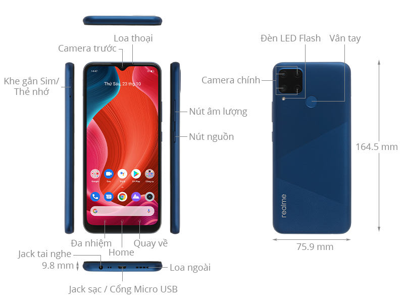 realme C15