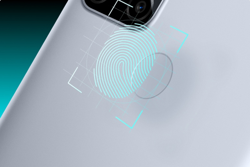 Realme C15 | Cảm biến vân tay mặt lưng