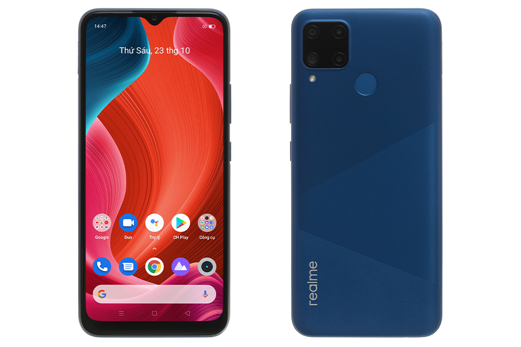 Điện thoại realme C15 Màu Xanh Dương