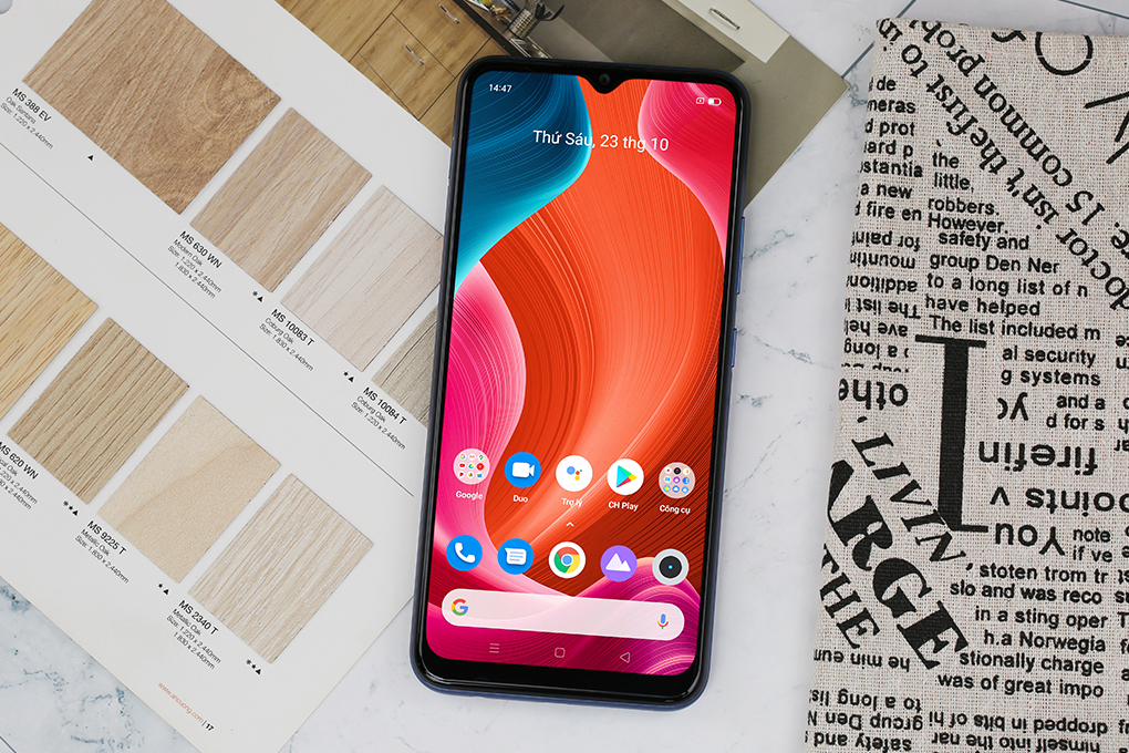 Điện thoại realme C15 Màu Xanh Dương