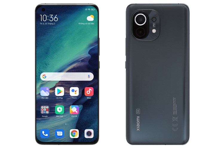 Điện thoại Xiaomi Mi 11 5G Màu Xám đậm