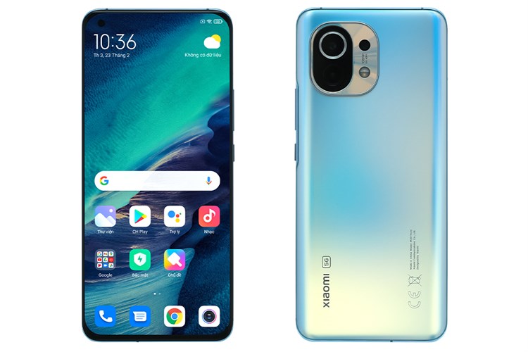 Điện thoại Xiaomi Mi 11 5G Màu Xanh Dương