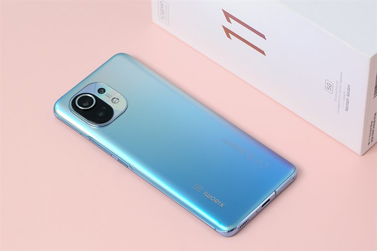 Điện thoại Xiaomi Mi 11 5G Màu Xanh Dương