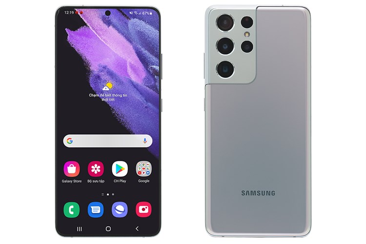 Điện thoại Samsung Galaxy S21 Ultra 5G 128GB Màu Bạc
