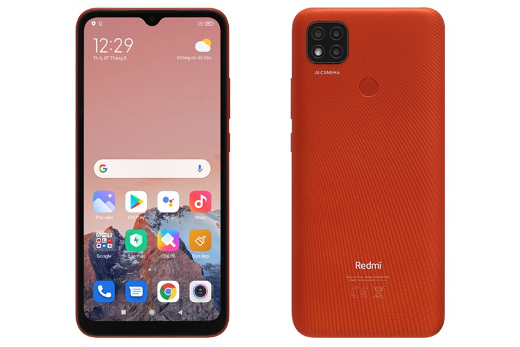 Điện thoại Xiaomi Redmi 9C (3GB/64GB) Màu Cam