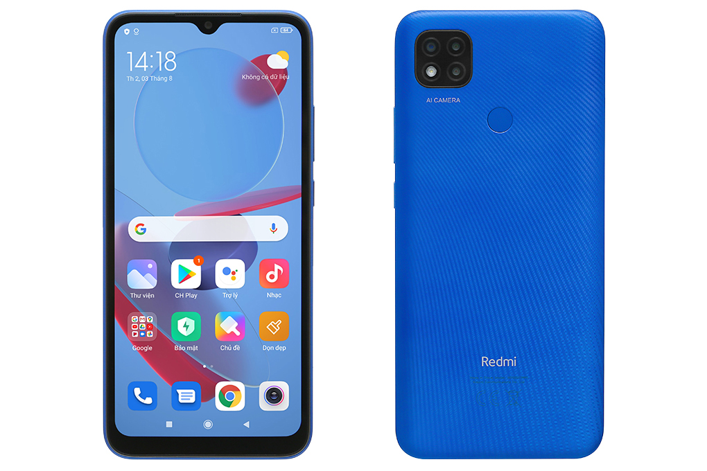 Điện thoại Xiaomi Redmi 9C (3GB/64GB) Màu Xanh Dương