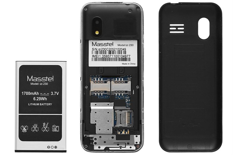 Điện thoại Masstel IZI 230 Màu Xanh Dương